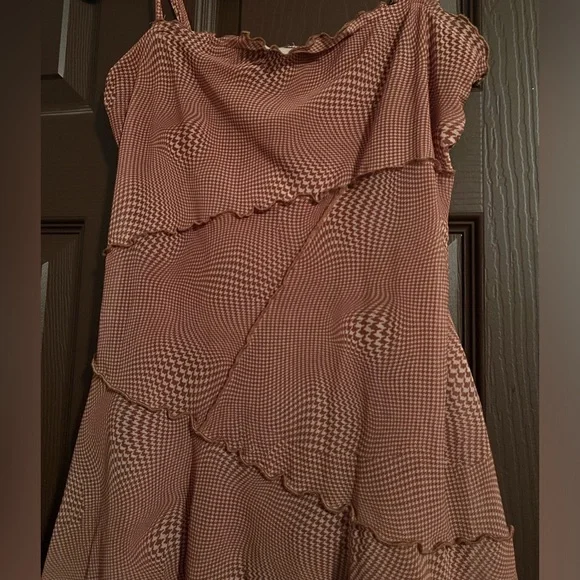 Urban Outfitters Asymmetrical Fit-and-Flare Sundress - Picture 2 of 5